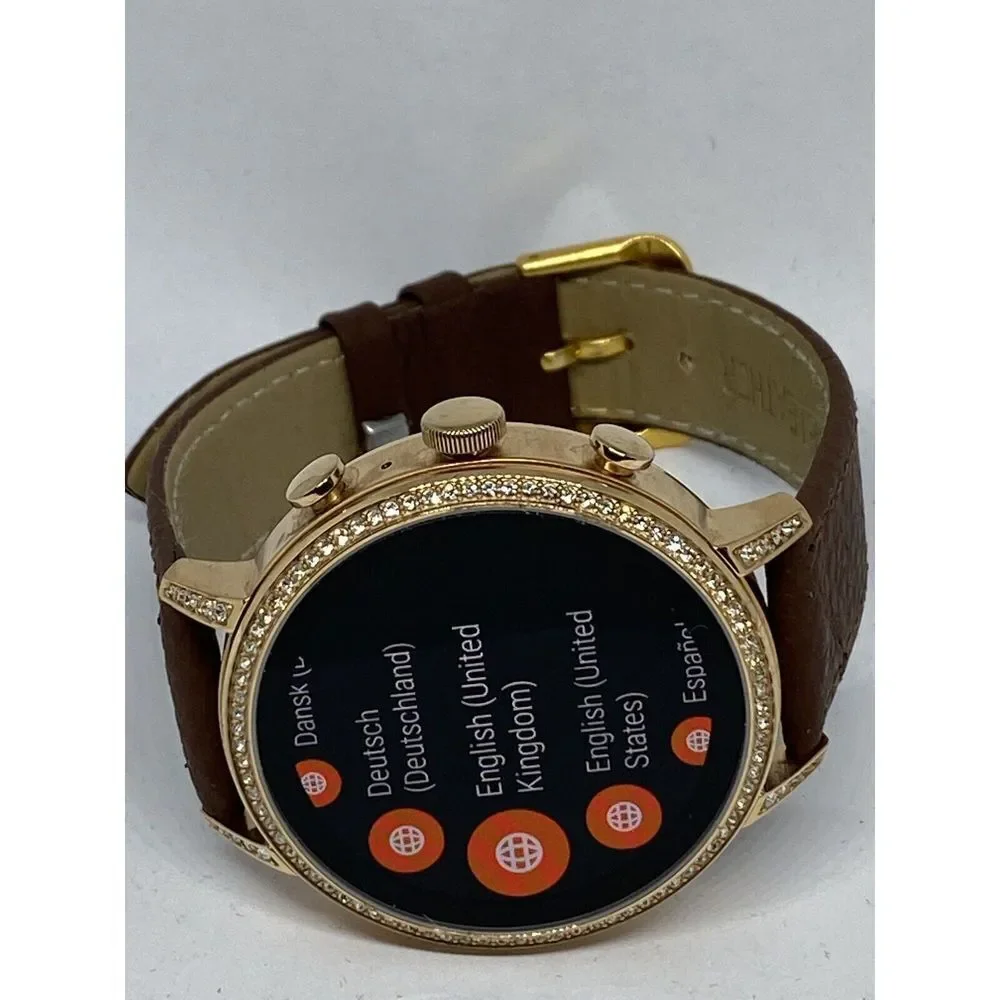 Fossil Gen 4 Authentic Digital Dial Smart Watch Custom Band FTW6011 LT445